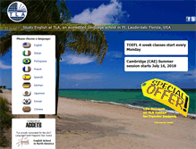 Tablet Screenshot of languageacademy.com